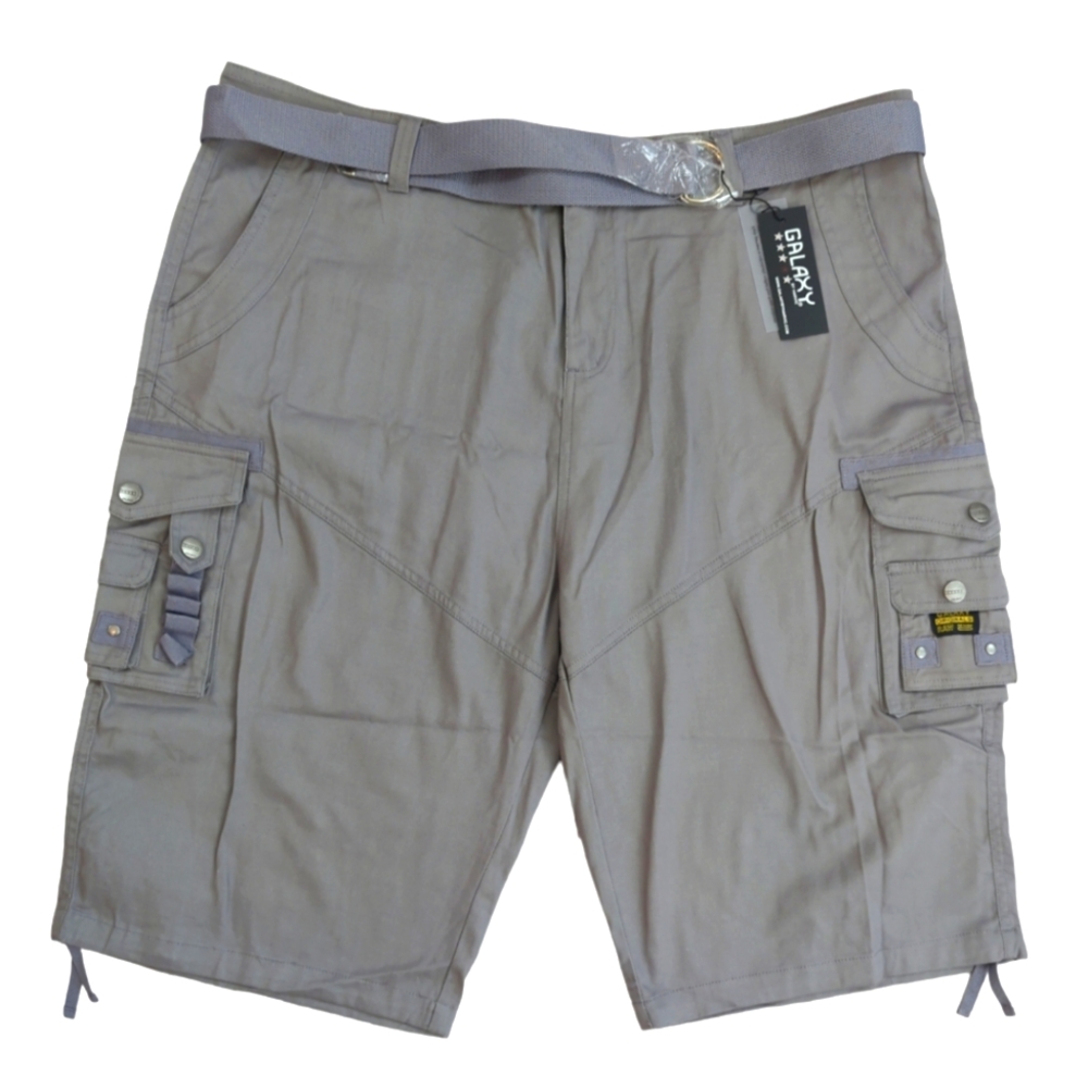 Galaxy by Harvic men's tactical shorts W/ belt, JKS-71, sz 42, NWT